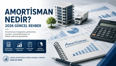 Amortisman Nedir? (2026 Güncel) Amortisman Hesaplama Rehberi